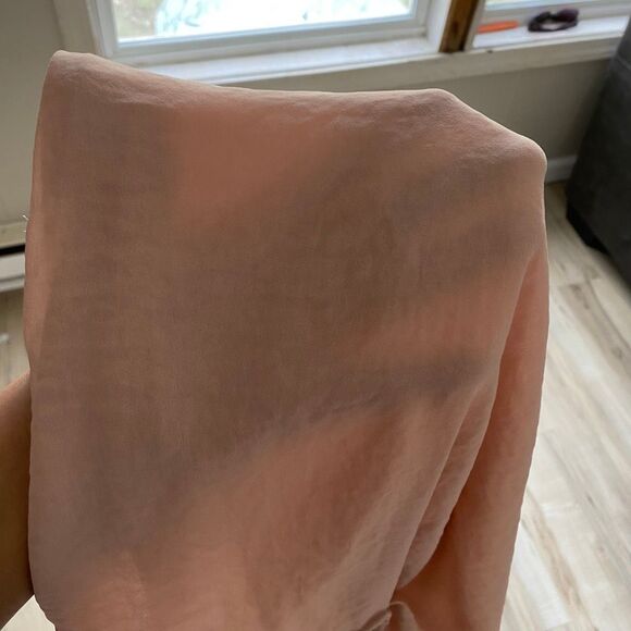 ASTR the Label Blush Draped Sleeveless High-Low Tank Top Women’s Medium Sheer La - Picture 9 of 9